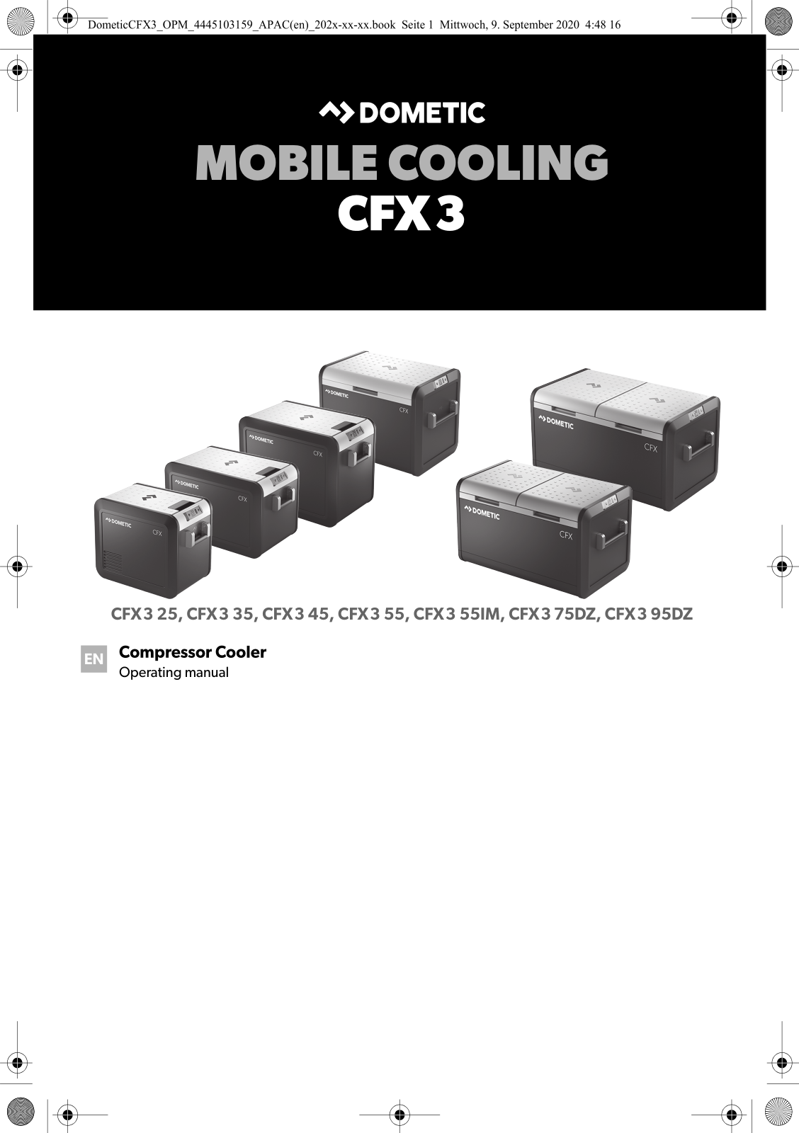 Dometic CFX3 35 Cooler/Freezer